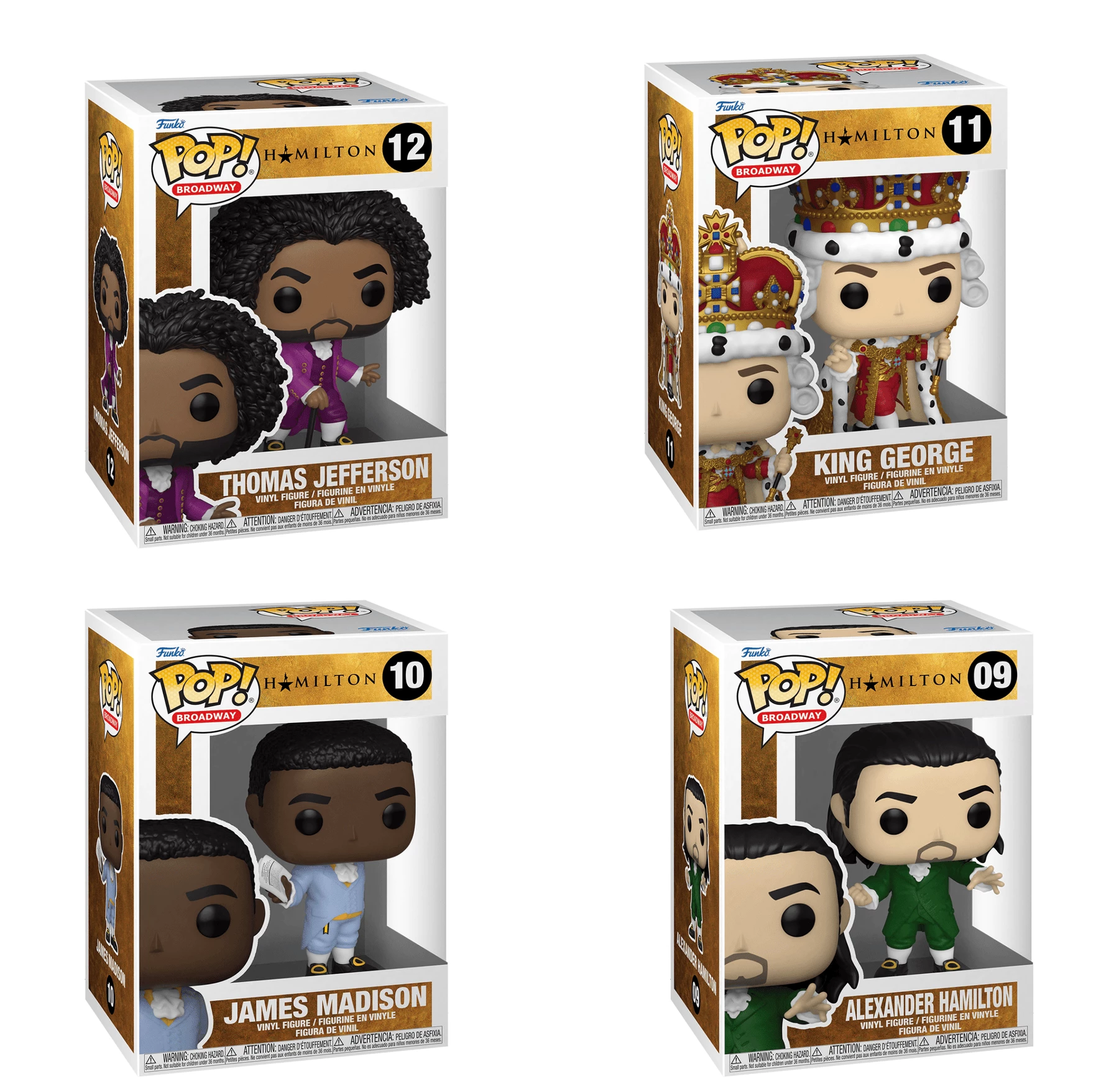 Best reviews of ???? Hamilton Funko Pop! Set Of 4 ???? 2 Best reviews of ???? Hamilton Funko Pop! Set Of 4 ???? - Image 2