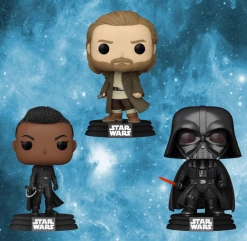 Best Sale ✔️ Star Wars: Obi-Wan Kenobi Funko Pop! Complete Set Of 3 ????