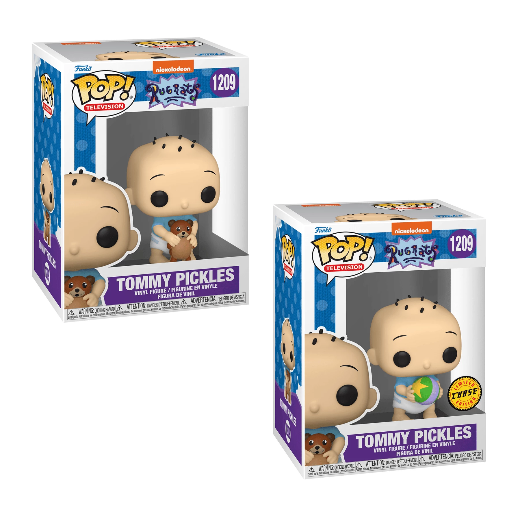 Buy ???? Rugrats Funko Pop! Tommy Pickles #1209 Set Of 2 Common & CHASE ???? 2 Buy ???? Rugrats Funko Pop! Tommy Pickles #1209 Set Of 2 Common & CHASE ???? - Image 2