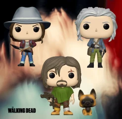 Flash Sale ???? The Walking Dead Funko Pop! Complete Set Of 3 ⌛