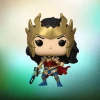 New ???? TOY RESCUE: DC Death Metal Funko Pop! Wonder ???? Woman (Death Metal) #385 (Non-Mint) ????