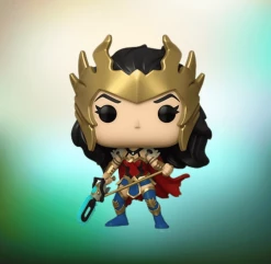New ???? TOY RESCUE: DC Death Metal Funko Pop! Wonder ???? Woman (Death Metal) #385 (Non-Mint) ????