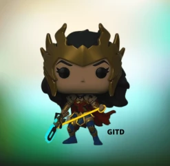 Discount ???? DC Death Metal Funko Pop! Wonder ???? Woman (Death Metal) CHASE #385 ????