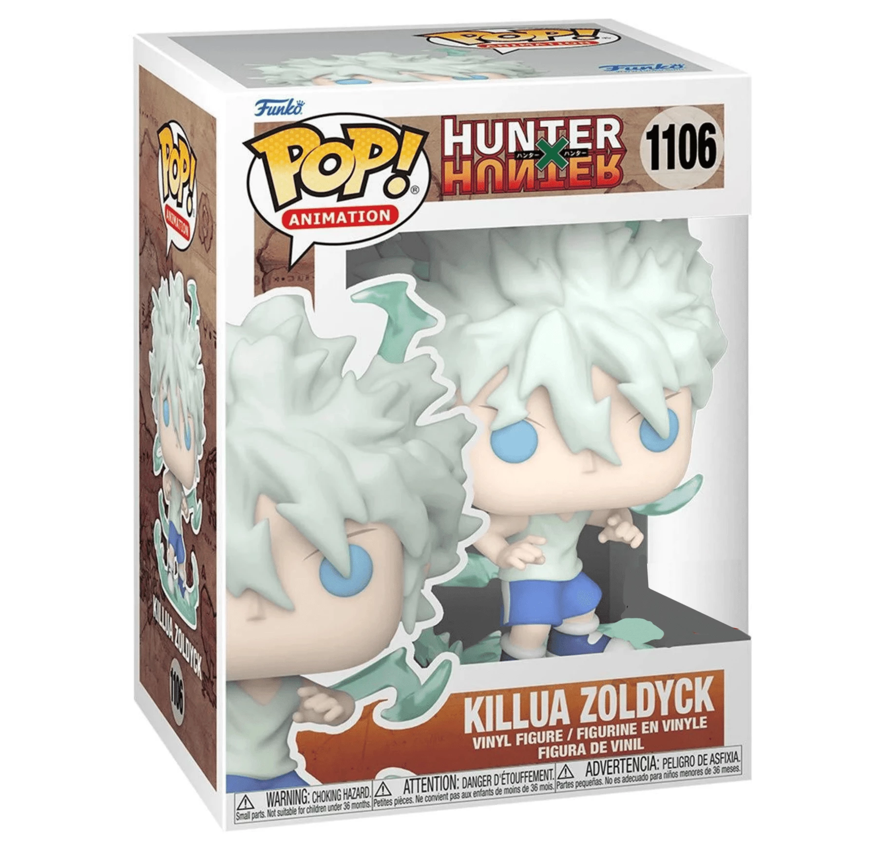 Outlet ???? Hunter X Hunter Funko Pop! Killua Zoldyck (Godspeed) #1106 Set Of 2 (Common & CHASE) ???? 6 Outlet ???? Hunter X Hunter Funko Pop! Killua Zoldyck (Godspeed) #1106 Set Of 2 (Common & CHASE) ???? - Image 6