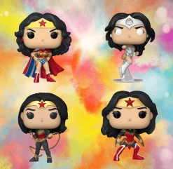 Best deal ???? Wonder ???? Woman 80th Anniversary Funko Pop! Set Of 4 ????