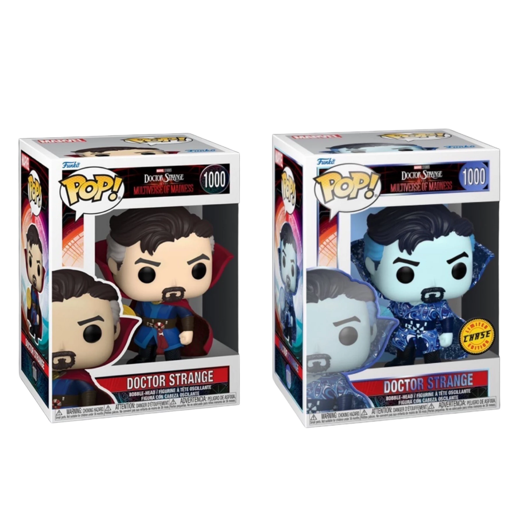 Best Pirce ???? Doctor Strange In The Multiverse Of Madness Funko Pop! Doctor Strange #1000 Set Of 2 (Common & CHASE) ???? 2 Best Pirce ???? Doctor Strange In The Multiverse Of Madness Funko Pop! Doctor Strange #1000 Set Of 2 (Common & CHASE) ???? - Image 2