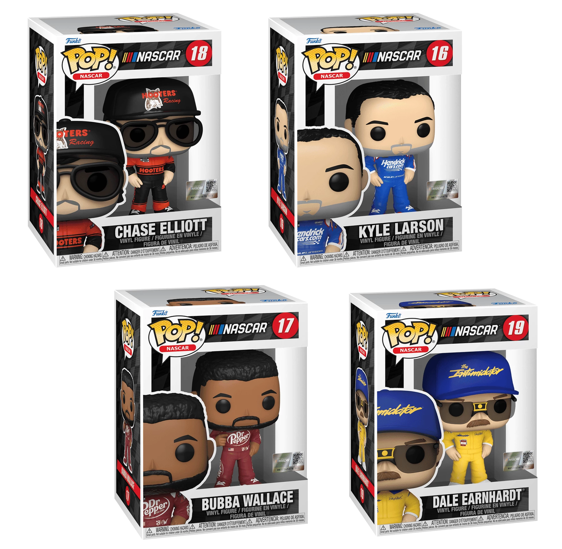Promo ???? Nascar Funko Pop! Complete Set Of 4 (Series 4) ⌛ 2 Promo ???? Nascar Funko Pop! Complete Set Of 4 (Series 4) ⌛ - Image 2
