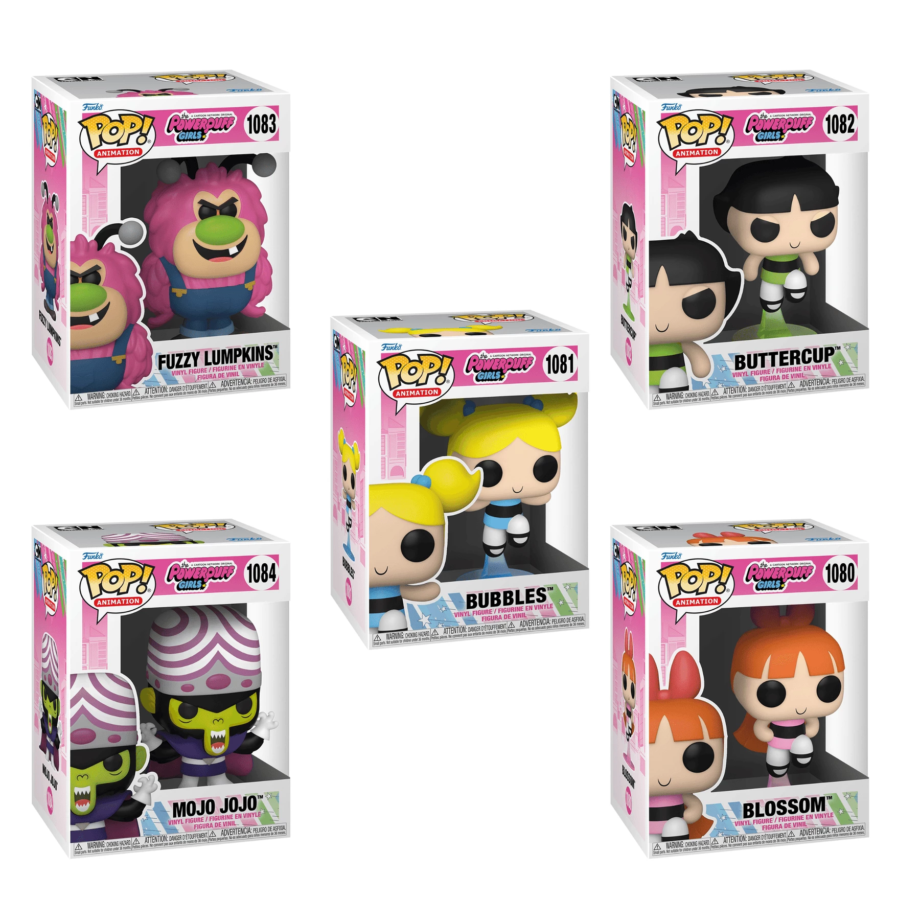 Budget ???? Powerpuff ???? Girls Funko Pop! Complete Set Of 5 ???? 2 Budget ???? Powerpuff ???? Girls Funko Pop! Complete Set Of 5 ???? - Image 2