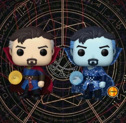 Best Pirce ???? Doctor Strange In The Multiverse Of Madness Funko Pop! Doctor Strange #1000 Set Of 2 (Common & CHASE) ????