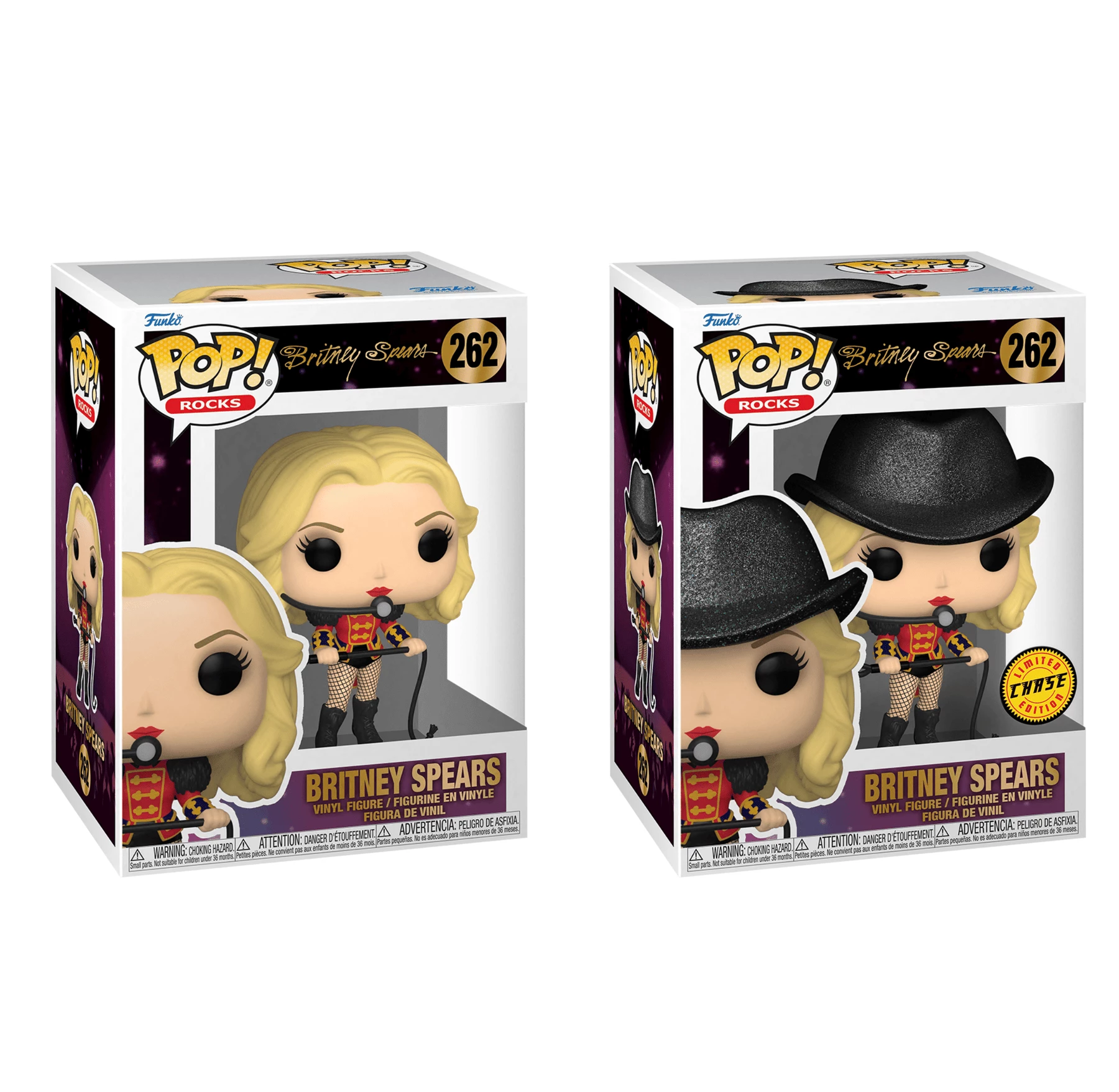 Outlet ???? Britney Spears Funko Pop! Britney Spears (Circus) Set Of 2 Common & CHASE ???? 2 Outlet ???? Britney Spears Funko Pop! Britney Spears (Circus) Set Of 2 Common & CHASE ???? - Image 2