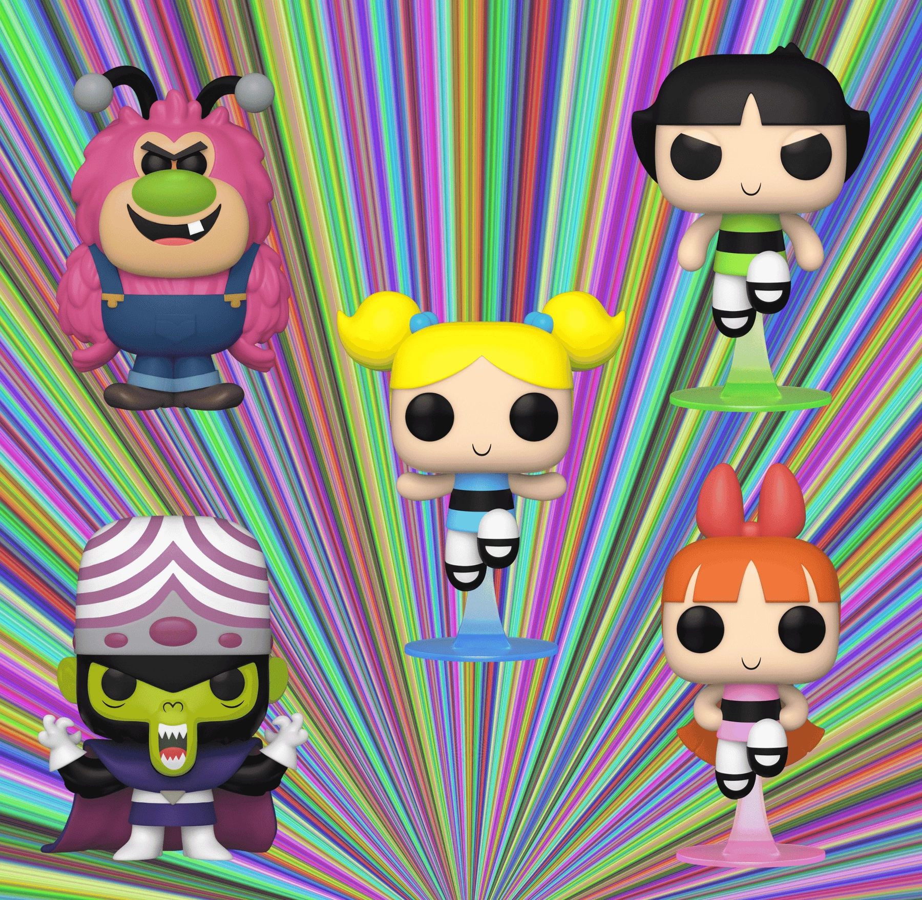 Budget ???? Powerpuff ???? Girls Funko Pop! Complete Set Of 5 ???? 1 Budget ???? Powerpuff ???? Girls Funko Pop! Complete Set Of 5 ????