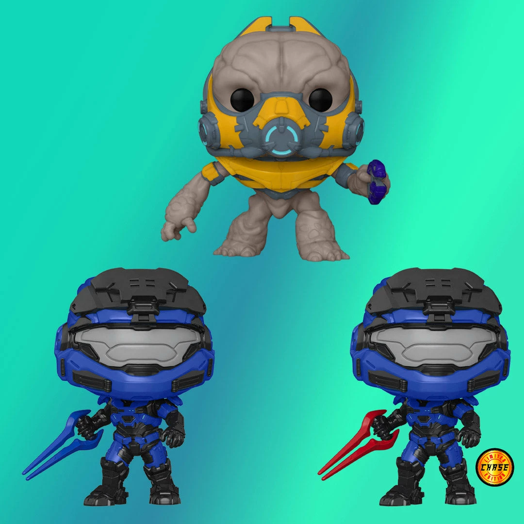 Hot Sale ✔️ Halo Infinite Funko Pop! Complete Set Of 3 (CHASE Included) ???? 1 Hot Sale ✔️ Halo Infinite Funko Pop! Complete Set Of 3 (CHASE Included) ????
