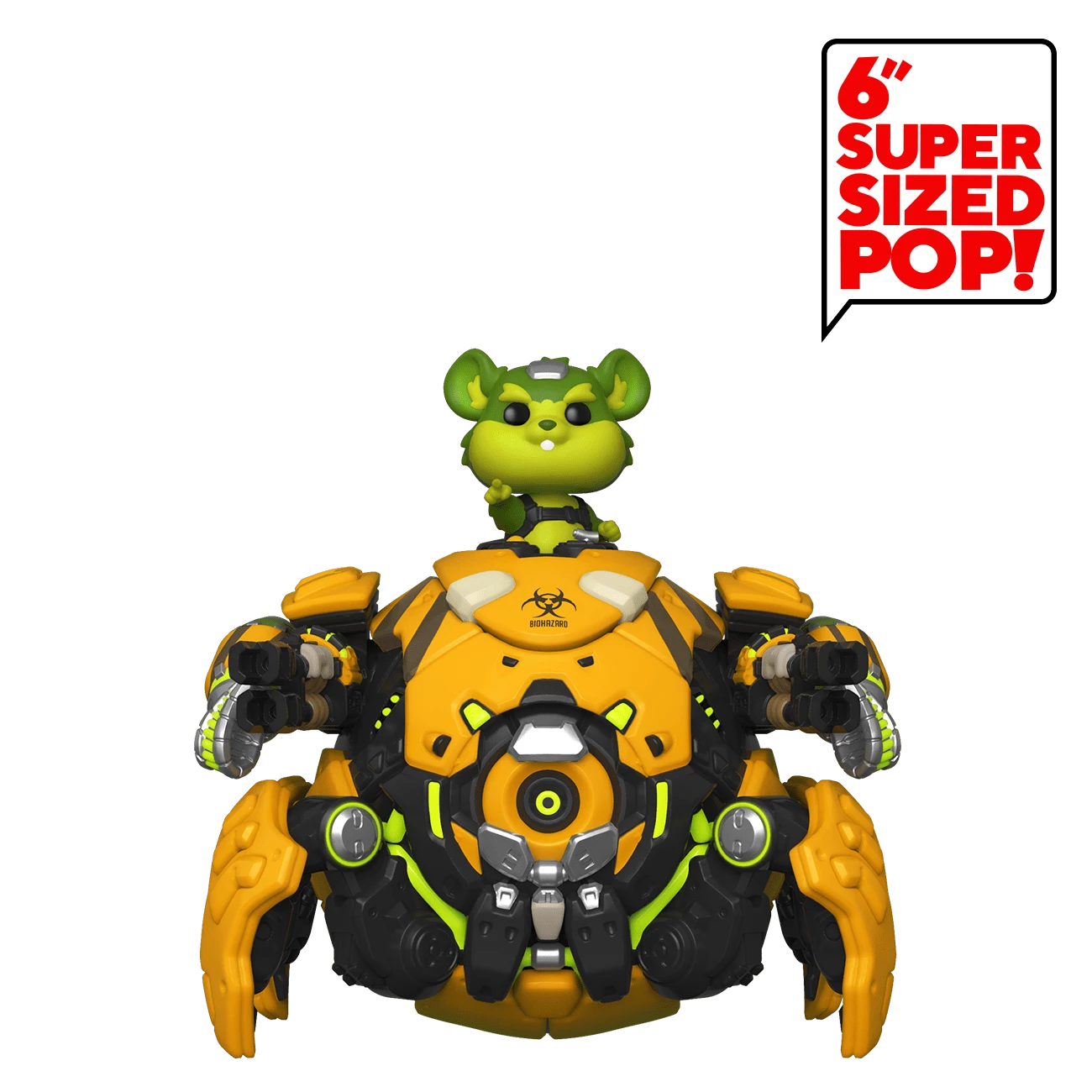 Promo ???? Overwatch Funko Pop! Wrecking Ball 6in (Yellow) (Shared Sticker) #488 ???? 1 Promo ???? Overwatch Funko Pop! Wrecking Ball 6in (Yellow) (Shared Sticker) #488 ????