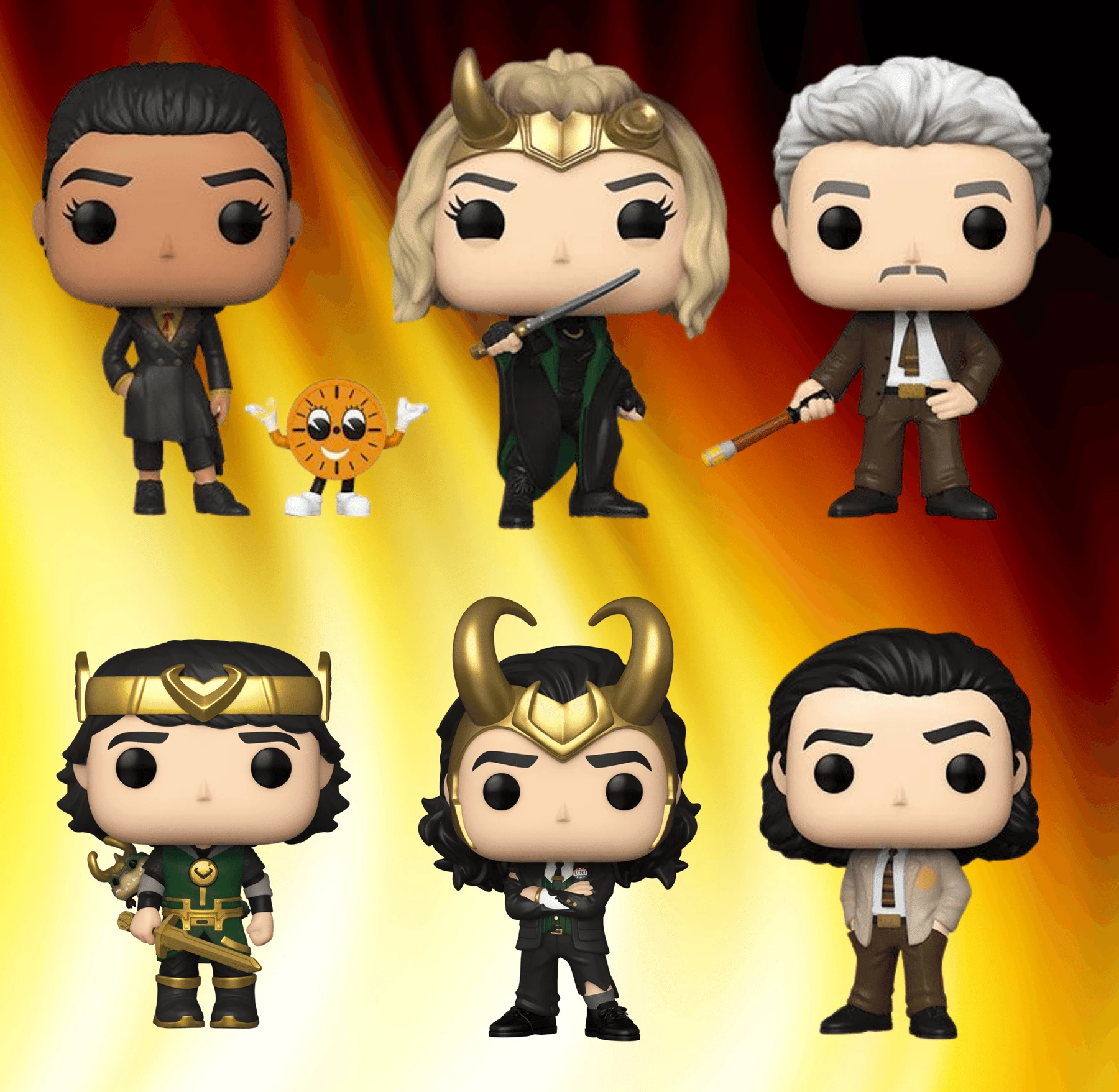 Promo ???? Loki Funko Pop! Set Of 6 ❤️ 1 Promo ???? Loki Funko Pop! Set Of 6 ❤️