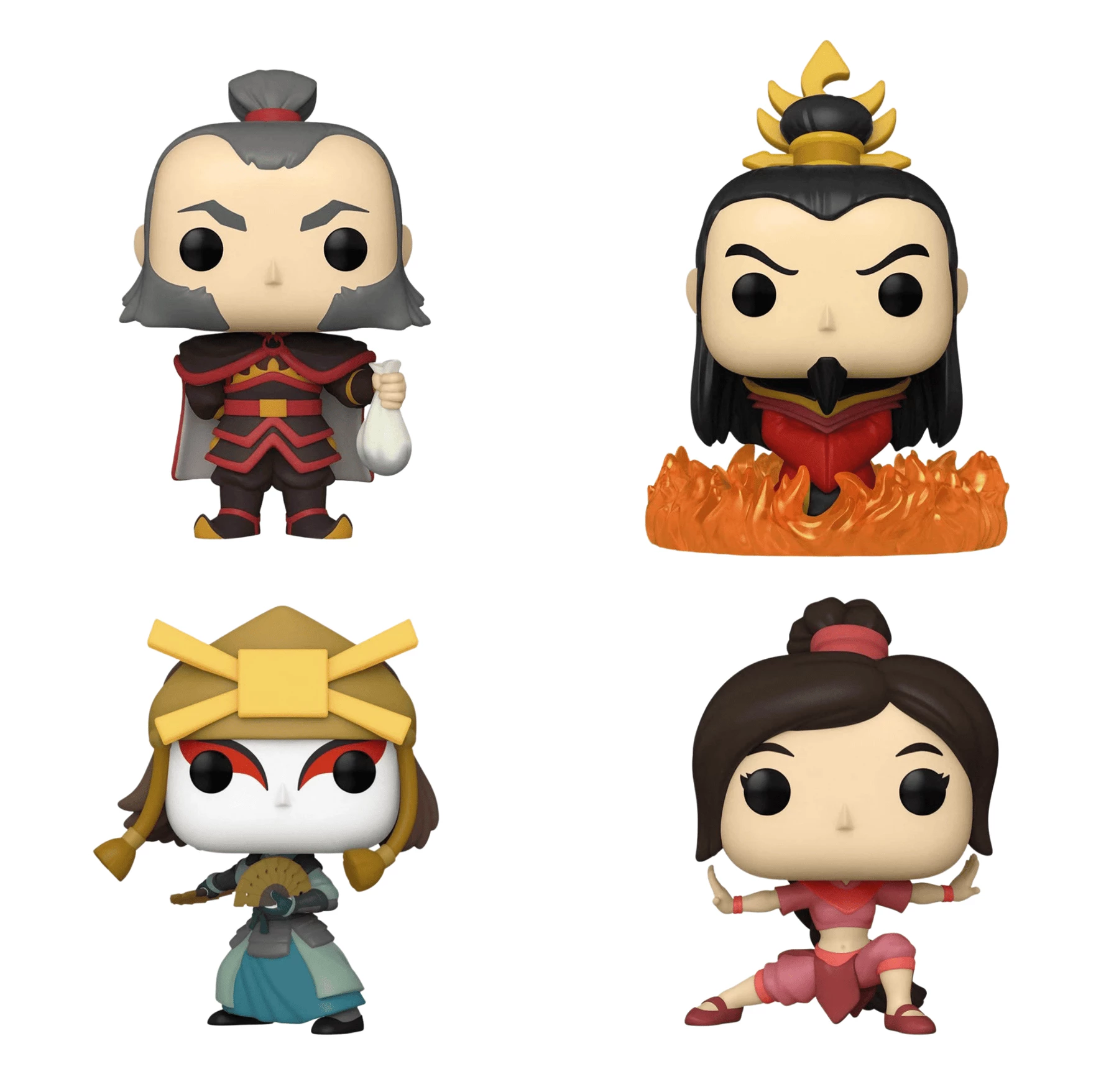 Top 10 ???? Avatar The Last Airbender Funko Pop! Complete Set Of 4 ✔️ 2 Top 10 ???? Avatar The Last Airbender Funko Pop! Complete Set Of 4 ✔️ - Image 2