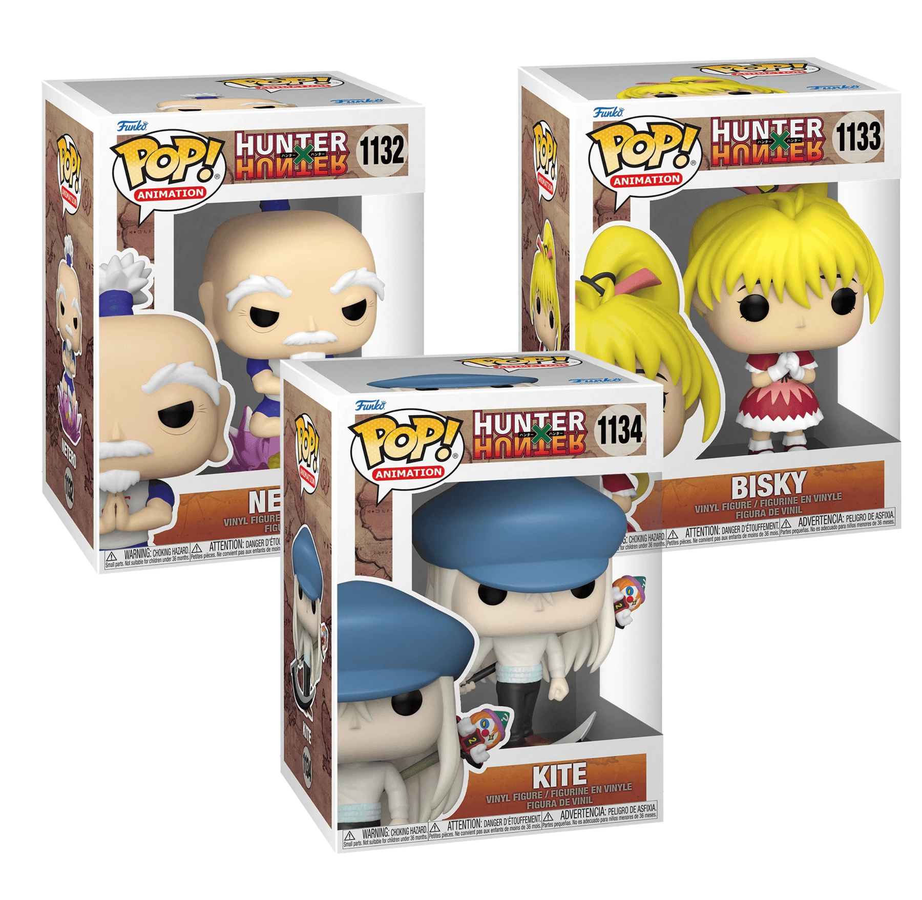 Budget ⌛ Hunter X Hunter Funko Pop! Complete Set Of 3 ⌛ 2 Budget ⌛ Hunter X Hunter Funko Pop! Complete Set Of 3 ⌛ - Image 2