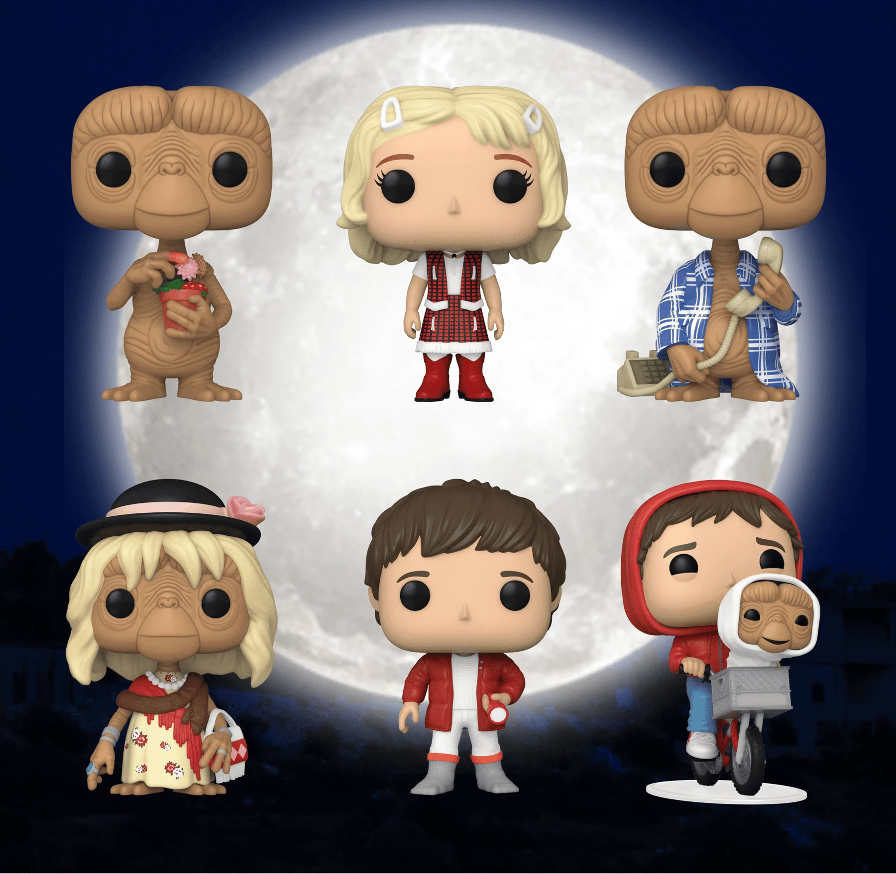 Best deal ???? E.T. The Extra-Terrestrial 40th Anniversary Funko Pop! Complete Set Of 6 ???? 1 Best deal ???? E.T. The Extra-Terrestrial 40th Anniversary Funko Pop! Complete Set Of 6 ????