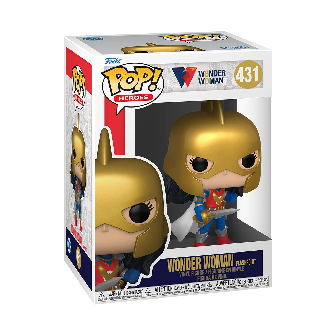 Promo ???? DC Wonder ???? Woman 80th Anniversary Funko Pop! Wonder ???? Woman Set Of 2 (Fall Of Sinestro & Flashpoint) ???? 3 Promo ???? DC Wonder ???? Woman 80th Anniversary Funko Pop! Wonder ???? Woman Set Of 2 (Fall Of Sinestro & Flashpoint) ???? - Image 3