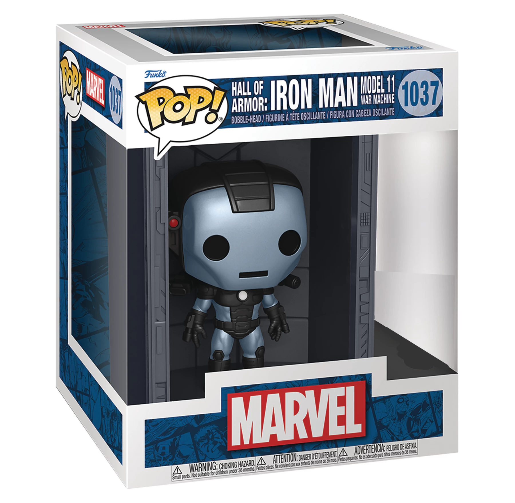 Buy ???? Marvel Funko Pop! Deluxe Hall Of Armor: Iron Man Model 11 (War Machine) #1037 ✔️ 2 Buy ???? Marvel Funko Pop! Deluxe Hall Of Armor: Iron Man Model 11 (War Machine) #1037 ✔️ - Image 2