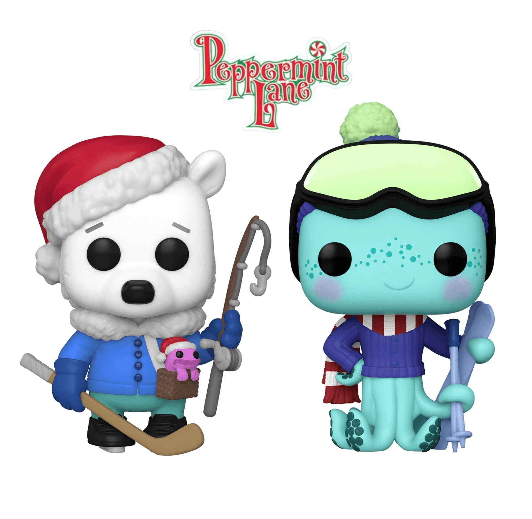 Promo ???? Peppermint Lane Funko Pop! Set Of 2 ⭐ 2 Promo ???? Peppermint Lane Funko Pop! Set Of 2 ⭐ - Image 2