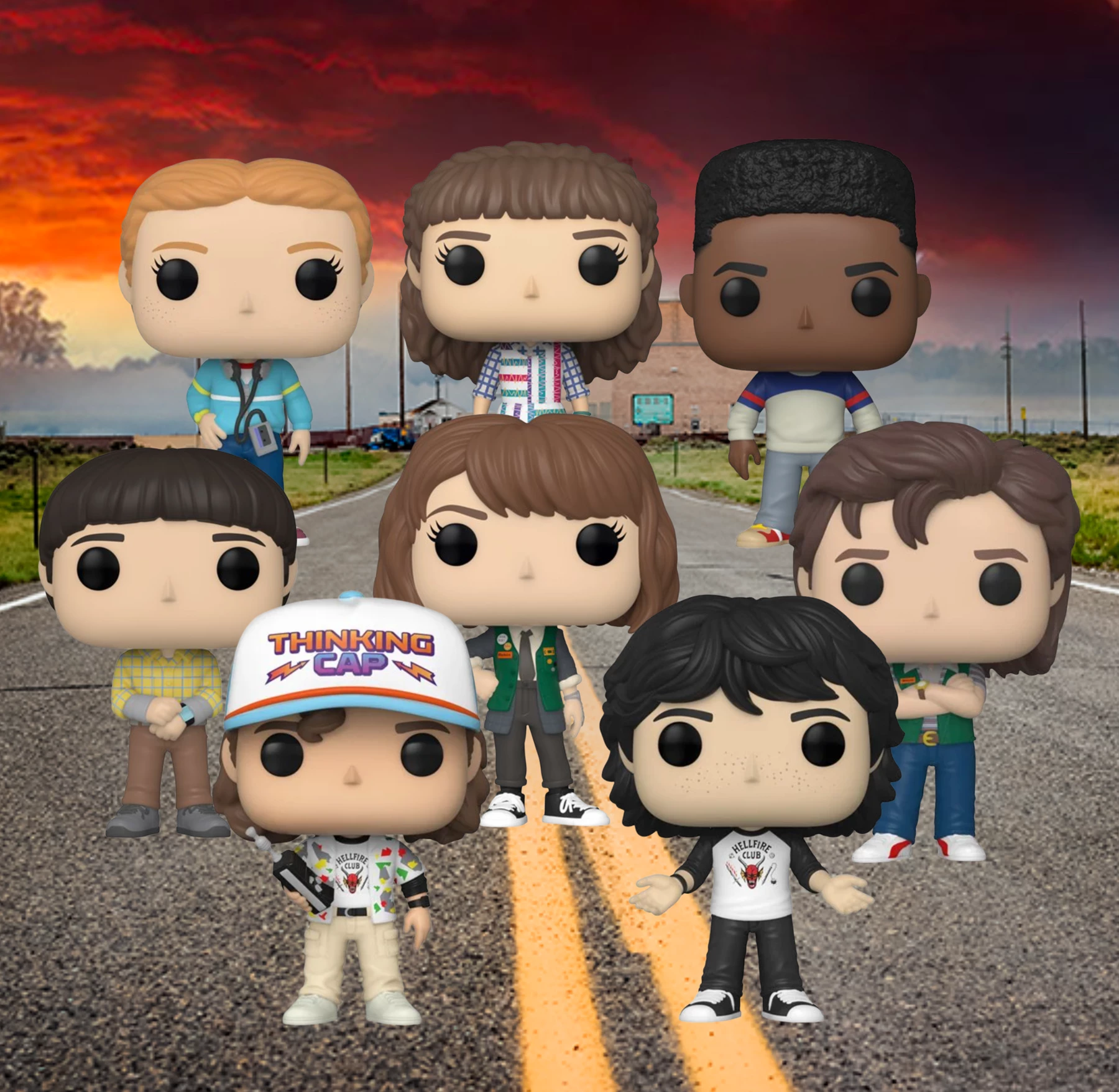 Coupon ❤️ Stranger Things Season 4 (2022) Funko Pop! Complete Set Of 8 ???? 1 Coupon ❤️ Stranger Things Season 4 (2022) Funko Pop! Complete Set Of 8 ????