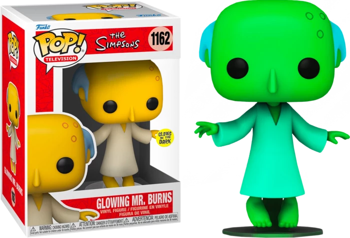New ???? The Simpsons Funko Pop! Glowing Mr. Burns #1162 (Chance Of CHASE) ???? 3 New ???? The Simpsons Funko Pop! Glowing Mr. Burns #1162 (Chance Of CHASE) ???? - Image 3