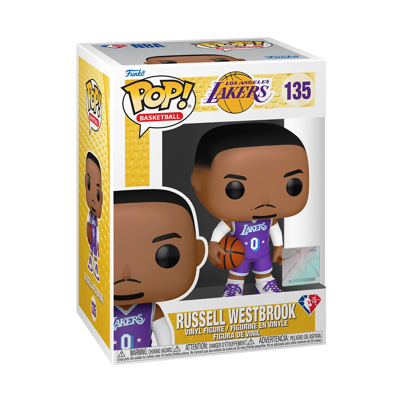 Outlet ???? NBA Lakers Funko Pop! Set Of 2 (CE'21) (Westbrook & LeBron) ???? 3 Outlet ???? NBA Lakers Funko Pop! Set Of 2 (CE'21) (Westbrook & LeBron) ???? - Image 3