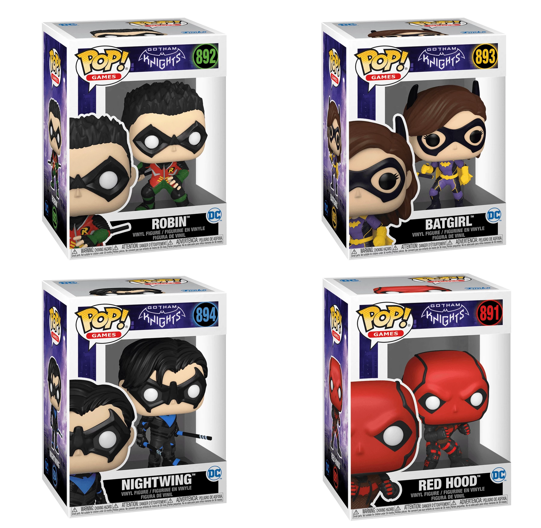 Brand new ???? Gotham Knights Funko Pop! Complete Set Of 4 ???? 2 Brand new ???? Gotham Knights Funko Pop! Complete Set Of 4 ???? - Image 2