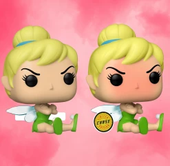 Cheap ???? Disney Classics Funko Pop! Tinker Bell (Grumpy) #1198 Set Of 2 (Common & CHASE) ????