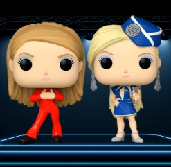Best Sale ???? Rocks Funko Pop! Britney Spears Complete Set Of 2 (Red Catsuit & Stewardess) ????