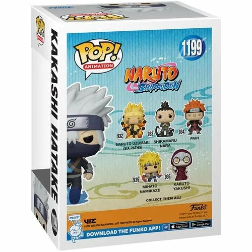 New ???? Naruto Shippuden Funko Pop! Young Kakashi Hatake (with Chidori) (GITD) Set Of 2 CHASE & Common #1199 ???? 8 New ???? Naruto Shippuden Funko Pop! Young Kakashi Hatake (with Chidori) (GITD) Set Of 2 CHASE & Common #1199 ???? - Image 8