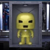 Promo ???? Marvel Funko Pop! Deluxe Hall Of Armor: Iron Man Model 1 (Golden Armor) #1035 ❤️
