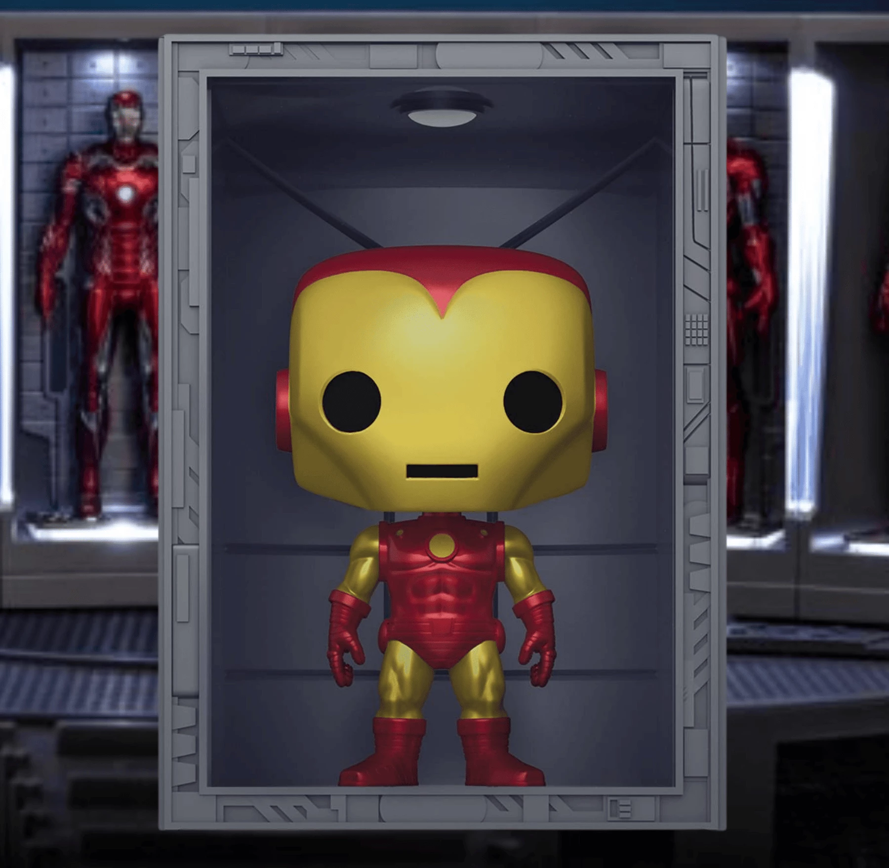 Buy ???? Marvel Funko Pop! Deluxe Hall Of Armor: Iron Man Model 4 #1036 ???? 1 Buy ???? Marvel Funko Pop! Deluxe Hall Of Armor: Iron Man Model 4 #1036 ????
