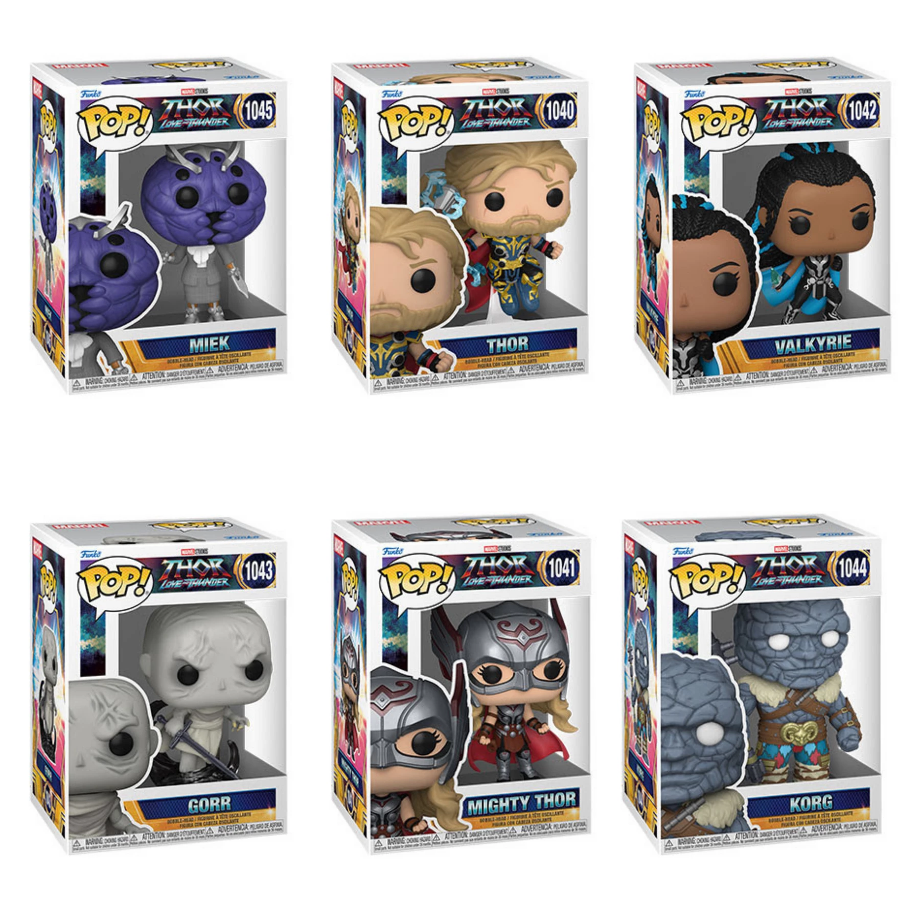 Hot Sale ✔️ Thor: Love And Thunder Funko Pop! Complete Set Of 6 ???? 2 Hot Sale ✔️ Thor: Love And Thunder Funko Pop! Complete Set Of 6 ???? - Image 2