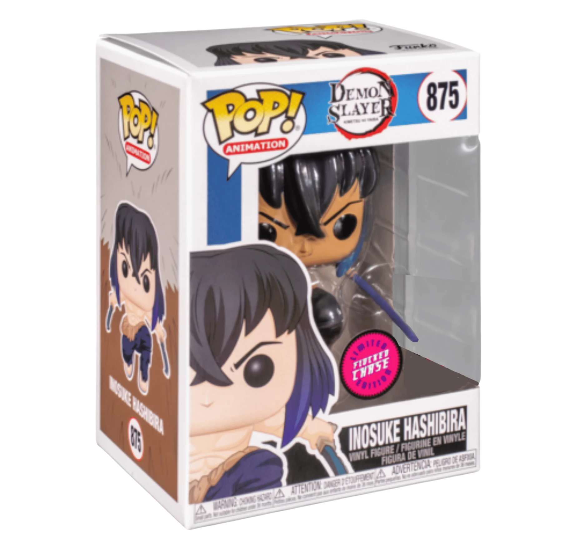 Brand new ???? Demon Slayer Funko Pop! Inosuke Hashibira (Flocked) #875 Common & CHASE ⭐ 4 Brand new ???? Demon Slayer Funko Pop! Inosuke Hashibira (Flocked) #875 Common & CHASE ⭐ - Image 4