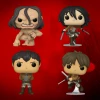 Best deal ???? Attack On Titan Funko Pop! Complete Set Of 4 ✔️