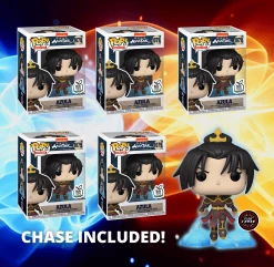 Promo ✔️ Avatar: The Last Airbender Funko Pop! Azula (Agni Kai) (Big Apple Exclusive) #1079 6-Pack (CHASE Included) ????