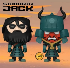 Best deal ✨ Samurai Jack Funko Pop! Jack (Armored) #1052 Set Of 2 Common & CHASE ✨