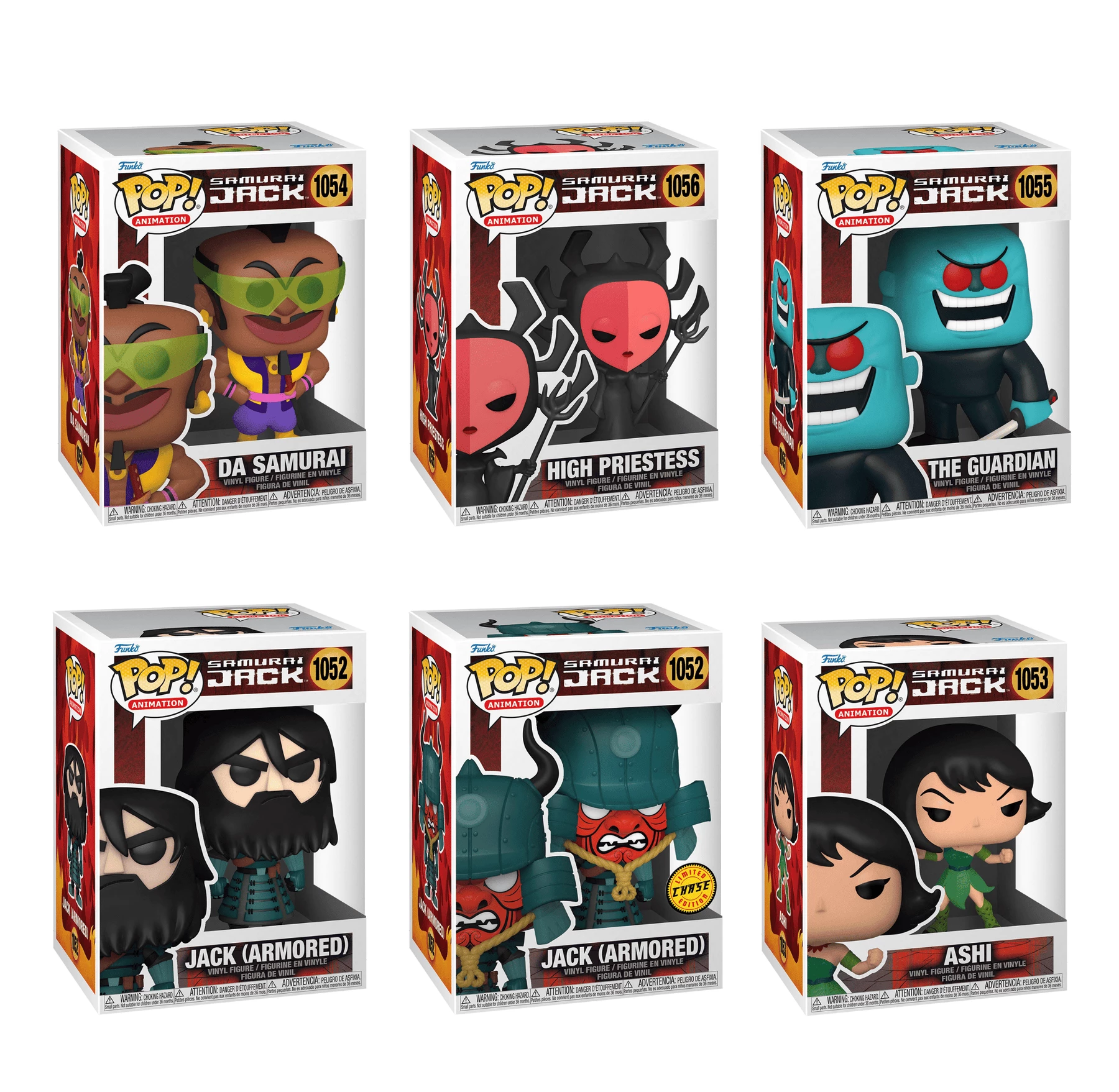Flash Sale ???? Samurai Jack Funko Pop! Complete Set Of 6 (CHASE Included) ???? 2 Flash Sale ???? Samurai Jack Funko Pop! Complete Set Of 6 (CHASE Included) ???? - Image 2