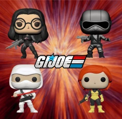 Outlet ✨ G.I. Joe Funko Pop! Complete Set Of 4 ????