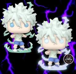 Outlet ???? Hunter X Hunter Funko Pop! Killua Zoldyck (Godspeed) #1106 Set Of 2 (Common & CHASE) ????