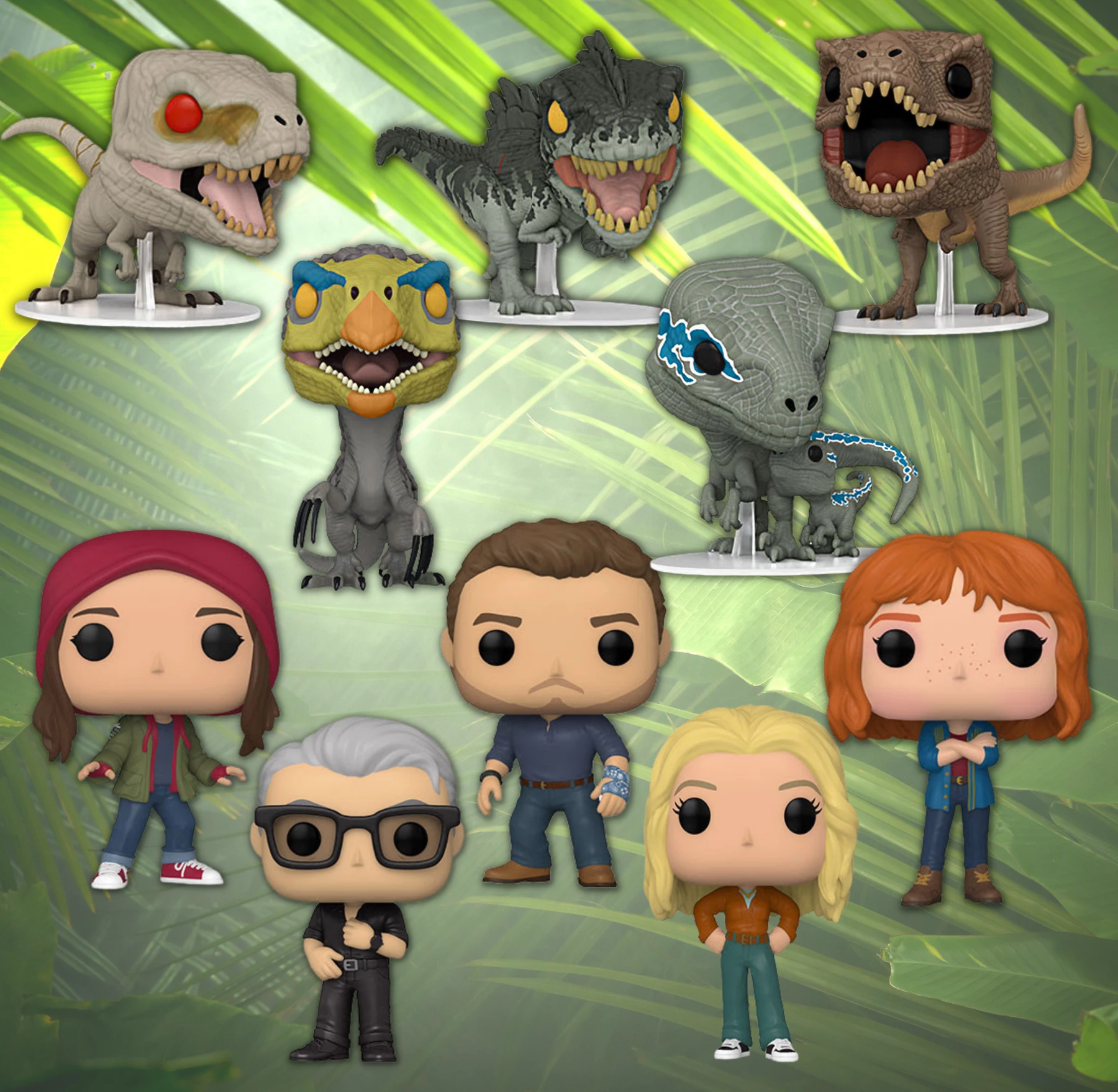 Best Sale ???? Jurassic World: Dominion Funko Pop! Complete Set Of 10 ???? 1 Best Sale ???? Jurassic World: Dominion Funko Pop! Complete Set Of 10 ????