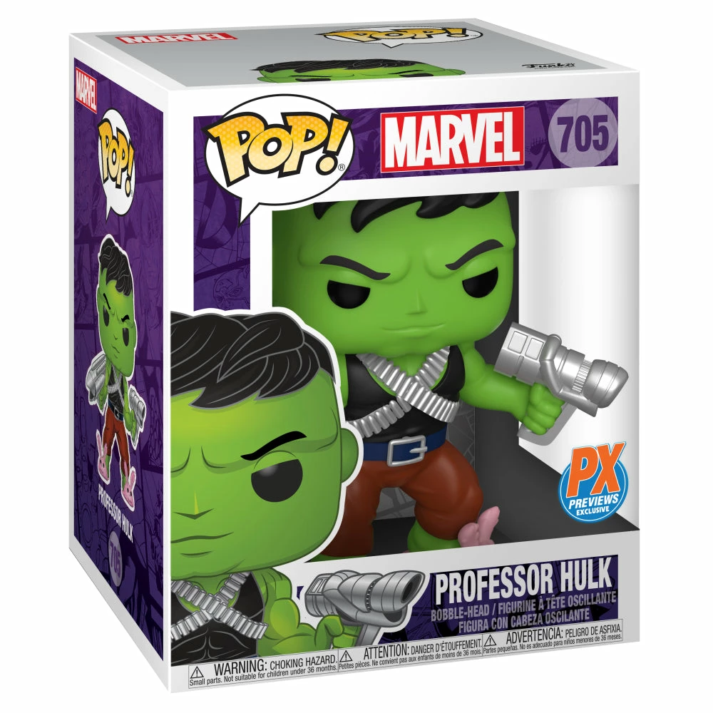 New ???? Marvel Funko Pop! Deluxe Professor Hulk (Bunny Slippers) 6in CHASE #705 ???? 2 New ???? Marvel Funko Pop! Deluxe Professor Hulk (Bunny Slippers) 6in CHASE #705 ???? - Image 2