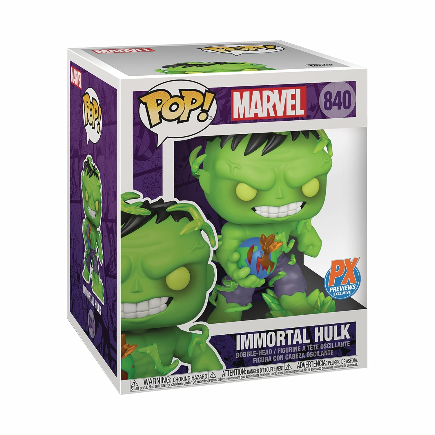 Best Sale ???? Marvel Funko Pop! Immortal Hulk (Earth In Hands) 6in #840 (Chance Of CHASE) ???? 4 Best Sale ???? Marvel Funko Pop! Immortal Hulk (Earth In Hands) 6in #840 (Chance Of CHASE) ???? - Image 4