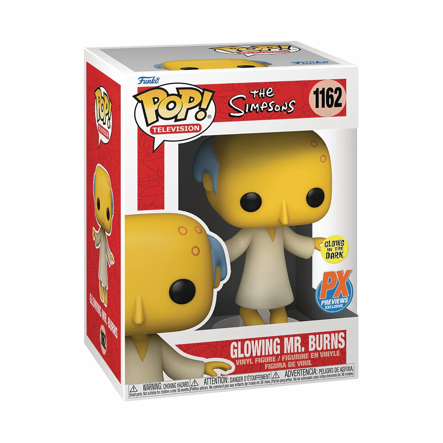 New ???? The Simpsons Funko Pop! Glowing Mr. Burns #1162 (Chance Of CHASE) ???? 5 New ???? The Simpsons Funko Pop! Glowing Mr. Burns #1162 (Chance Of CHASE) ???? - Image 5