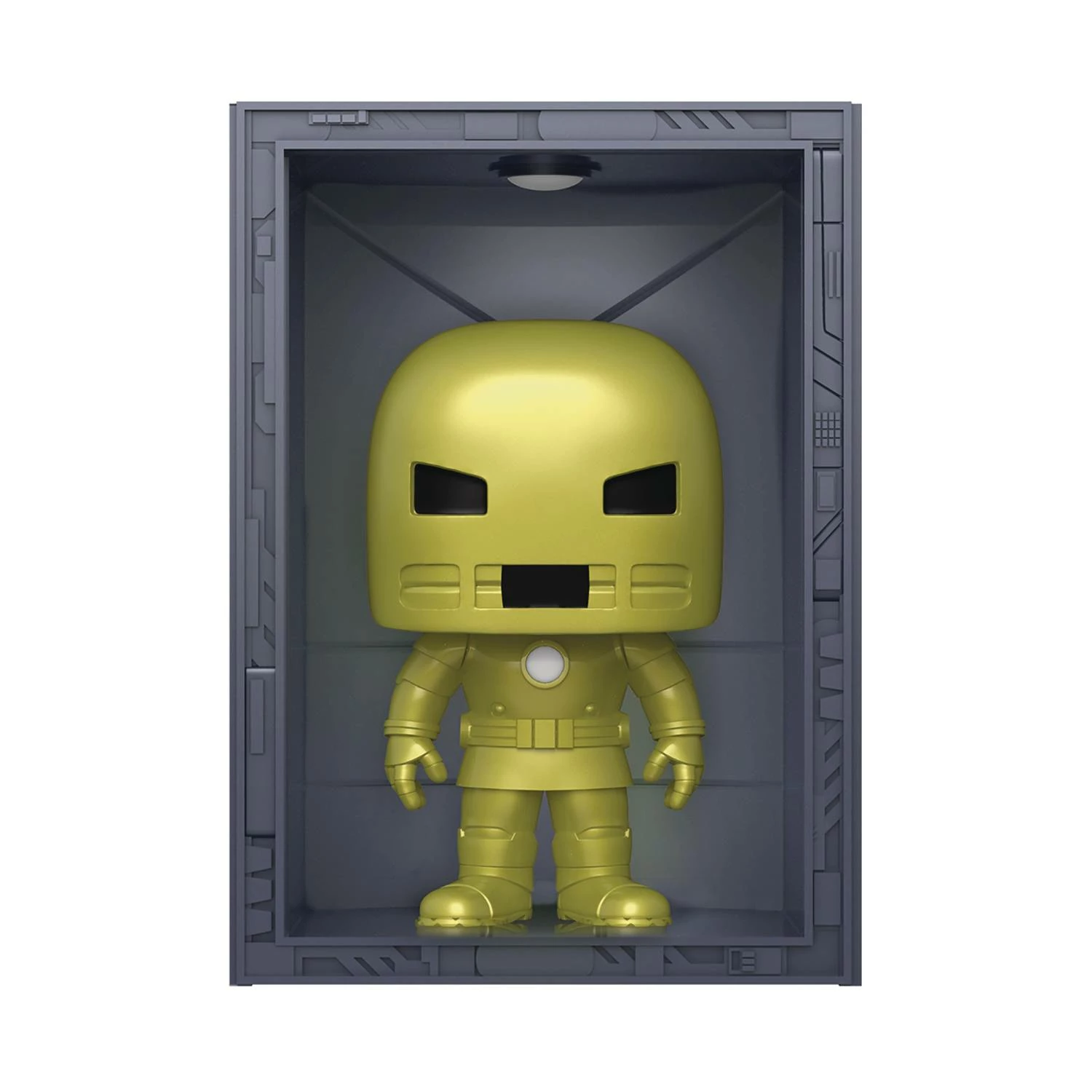 Promo ???? Marvel Funko Pop! Deluxe Hall Of Armor: Iron Man Model 1 (Golden Armor) #1035 ❤️ 3 Promo ???? Marvel Funko Pop! Deluxe Hall Of Armor: Iron Man Model 1 (Golden Armor) #1035 ❤️ - Image 3