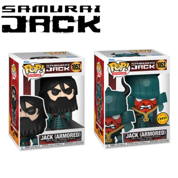 Best deal ✨ Samurai Jack Funko Pop! Jack (Armored) #1052 Set Of 2 Common & CHASE ✨ 2 Best deal ✨ Samurai Jack Funko Pop! Jack (Armored) #1052 Set Of 2 Common & CHASE ✨ - Image 2