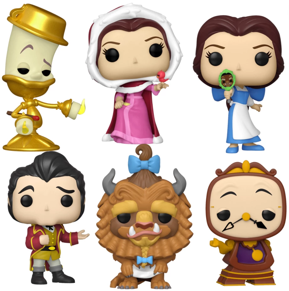 Budget ???? Beauty And The Beast Funko Pop! 30th Anniversary Complete Set Of 6 ???? 3 Budget ???? Beauty And The Beast Funko Pop! 30th Anniversary Complete Set Of 6 ???? - Image 3