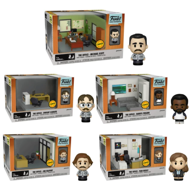 Top 10 ???? The Office Funko Mini Moments The Office Complete Set Of 5 (Chance Of CHASE) ???? 4 Top 10 ???? The Office Funko Mini Moments The Office Complete Set Of 5 (Chance Of CHASE) ???? - Image 4