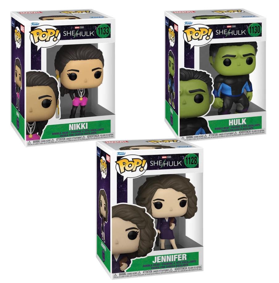 Best deal ⌛ She-Hulk: Attorney At Law Funko Pop! Complete Set Of 3 ???? 2 Best deal ⌛ She-Hulk: Attorney At Law Funko Pop! Complete Set Of 3 ???? - Image 2